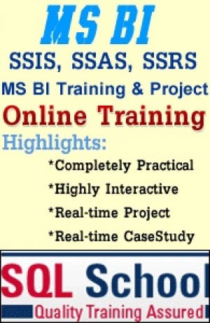  Complete Practical Realtime Online Training for MSBI